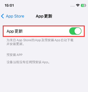 通州苹果15维修中心如何让iPhone15APP自动更新